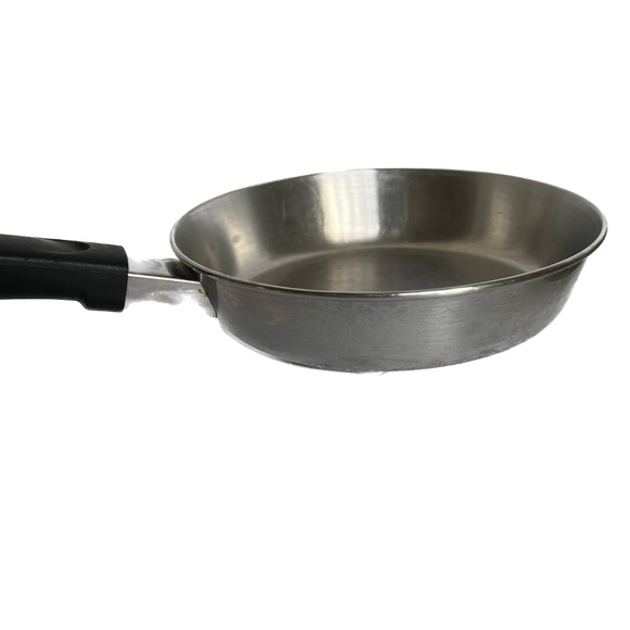 Revere Ware 8” Frying Pan Skillet Stainless Steel 96a No Lid Clinton USA Frypan - Picture 2 of 8